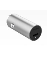 Mophie 18W USB-C PD Car Charger Aluminum Silver Fast Charge 409903474 - $27.94 CAD