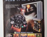 Star Wars Plug N Play Jakks Pacific TV Game 2005 Magazine Print Ad - $14.84