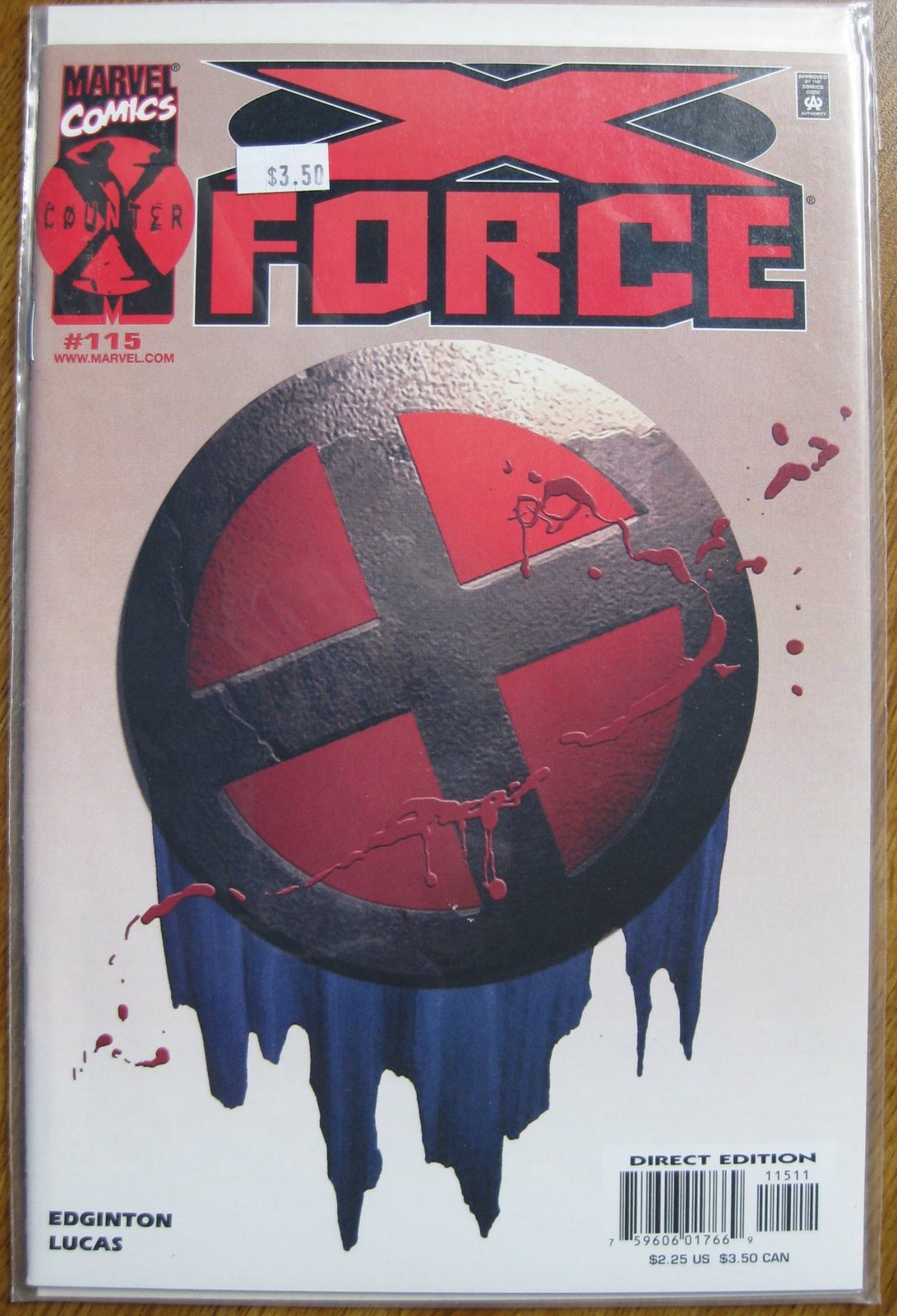 X Force #115 (Volume 1) [Unknown Binding] Ian Edginton and Jorge Lucas - $4.89