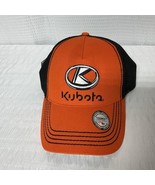 New Official Kubota Men’s Hat Cap Adjustable Back Black &amp; Orange NWT - $413.27 MXN