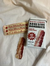 Vintage Novelty Bacon Bandages And Tin - £6.09 GBP