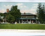 Country Golf Links Postcard Syracuse New York by Jubbs 1900&#39;s - $15.82