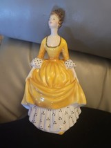 Royal Doulton Coralie 1963 England HN 2307 Victorian Lady Porcelain Figurine - $39.59