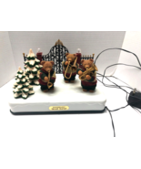 Christmas Fantasy Ltd Wonderland Bear Band 199 Plays 11 Carols, Lights, ... - $923.47 MXN