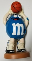 Vintage M&M Limited Edition Sport Candy Dispenser Basketball Collection Blue - $4.90
