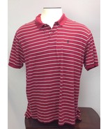 MENS STRIPED POLO RALPH LAUREN XL Red Striped  - $21.01 CAD