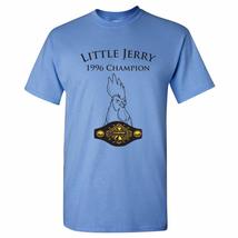Little Jerry - Funny Chicken Rooster Champion TV Show T Shirt - Small - Sport Gr - £19.17 GBP