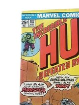 Incredible Hulk #187 1975 Marvel Comics Gremlin App FN/VF image 2