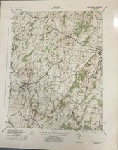 U.S. Geological Survey vintage 1952 18&quot; x 22&quot; map of NEW WINDSOR MD - £15.76 GBP