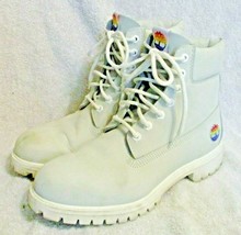 Timberland Rainbow White Limited Release Ghost Waterproof Boots Size 10M  - £237.40 GBP