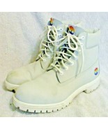 Timberland Rainbow White Limited Release Ghost Waterproof Boots Size 10M  - £235.36 GBP