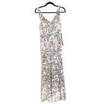 NWT City Triangles White Rose Gold Sleeveless Sequin V-Neck Formal Dress Size 5 - £22.52 GBP