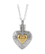 Sterling Silver Heart Ash Holder Necklace - $189.99