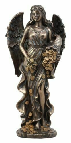 Ebros Gift Roman Greek Goddess Fortuna 11.5" H Tyche Figurine