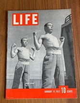 Life Magazine January 11, 1937 Japanese Soldiers Cover - £15.71 GBP