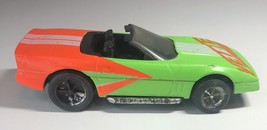 Tootsietoy Corvette Lime Green Orange 5” Vintage - £3.96 GBP