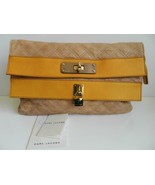 Marc Jacobs Collection Bag Oversized Pouchette Clutch Quilted Leather Mi... - $529.18 CAD