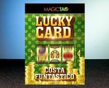 Lucky Card Red (Gimmick and Online Instructions) by Costa Funtastico - T... - £21.88 GBP