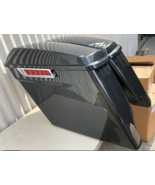Black Cherry 4&quot; Stretched Extended Saddlebags Road king glide street - $494.01