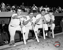 MLB Maris, Berra, Mantle, Skowron 1960 NY Yankees Framed Photo Picture #2142 - $49.95