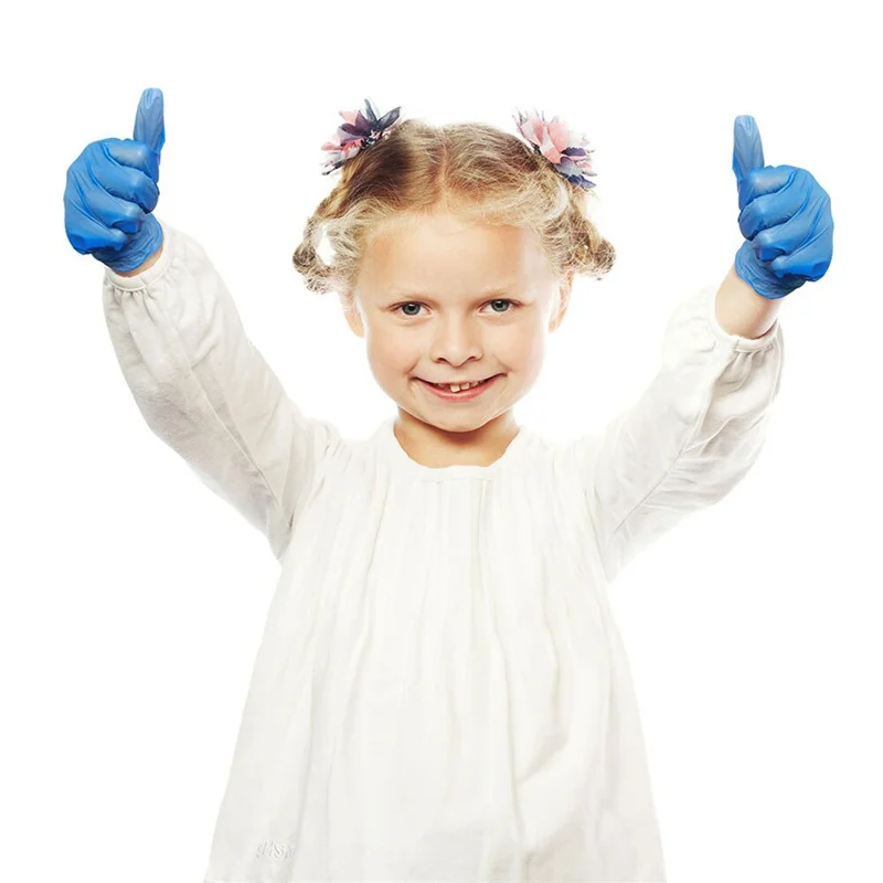 20/50 Pack Kids Disposable Nitrile Gloves Students Multipurpose Latex Free Glove - $25.00