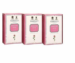 Yardley English Rose Luxury Soap, 100g (Pack of 3) - $16.00