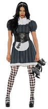 UNDERWRAPS Women&#39;s Storybook Alice Costume-Dark Wonder, Gray, Small - £89.37 GBP