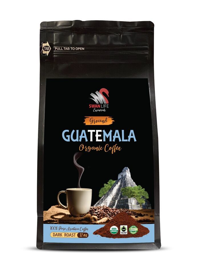 Crisp Aroma - GUATEMALA GROUND ORGANIC COFFEE - Crafted Notes 1Pack - $18.92
