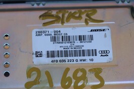 AUDI Bose Audio Radio AM FM Stereo Amp Amplifier 4F0-035-223-G image 6