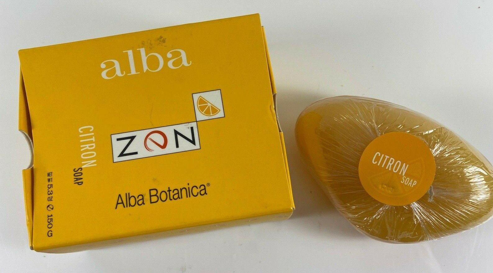 ALBA ZON Botanica Citron Glycerin Hypo Allergenic Soap 5.3 oz - £19.46 GBP