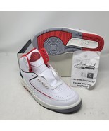 Nike Air Jordan 2 II Retro Origins White Fire Red DR8884-101 7.5 Italy Italian - €84,57 EUR
