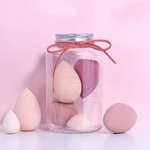 Note Makeup sponge Set in a Gift Clear Jar - 5 Pieces - £27.25 GBP