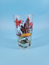 Vintage Hazel Atlas Tumbler Highball Glass Canadian Geese 5.25&quot; - $10.95