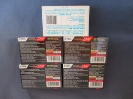 TDK D90 high output cassette tapes Lot of 4 New factory sealed Japan - £7.58 GBP