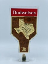 Budweiser Tap HandleBeer Keg Texas State Gold EUC Anheuser Busch - £28.74 GBP