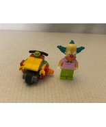 Official LEGO Simpsons Krusty the Clown &amp; Micro Clown Bike Loose Set - $233.61 MXN