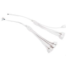 LEDUPDATES (2 Pack) 1 to 4 Female Ports RGB LED Splitter Cable for RGB L... - $5.93