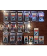 Lot Graded Jaws Vhs, 13 Graded,  2 Sealed,  2 Complete,  1 Unsealed - $3,310.50