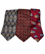 Men&#39;s Neckties 3 Stafford Arrow and Roma Tie Patterned Office Career Cra... - £8.32 GBP