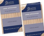 Satin Smooth Large Applicators 100 Pc Sticks - Pack of 2 - $19.55