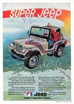 Vintage JEEP &quot;Toughest 4 Letter Word&quot; 1973 Racing Advertisement +FREE Ad! - £9.30 GBP