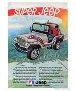 Vintage JEEP &quot;Toughest 4 Letter Word&quot; 1973 Racing Advertisement +FREE Ad! - $16.22 CAD