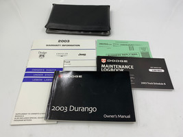 2003 Dodge Durango Owners Manual Handbook Set with Case OEM D03B05046 - $49.49