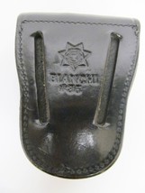 BIANCHI GUN LEATHER #35 Military Police Black Leather Belt Case Holder P... - £29.58 GBP