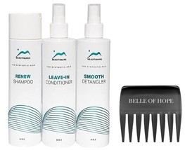 4PC Synthetic Hair Care Must Haves Kit , 8floz each, Wig Brush, and 19 P... - $60.95