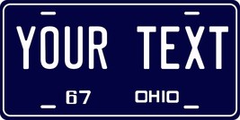 Ohio 1967 License Plate Personalized Custom Car Auto Bike Motorcycle Moped - £8.62 GBP+