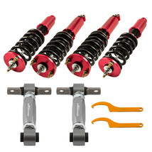 Lowering Coilovers &amp; Adjustable Rear Camber Control Arm Kit For Honda CR-V 96-01 - £201.79 GBP