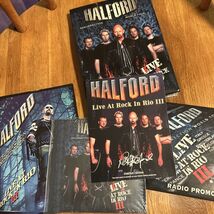Halford Resurrection World Tour Live At Rock In Rio 3 DVD/CD With Signed... - $79.15