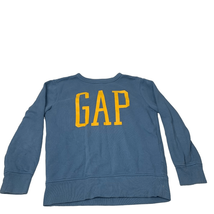 GAP Kids Boy&#39;s Long Sleeved Crew Neck Pullover Blue Sweater Size M - £19.36 GBP