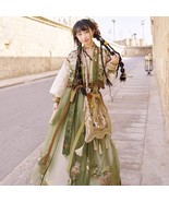 Dream Merchant Embroidered Outfit Set | Women Cardigan Blouse Maxi Skirt M808 - $476.24 CAD